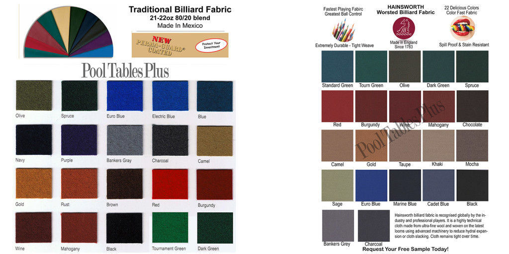 The Differences in Billiard Felt & Fabric Covers