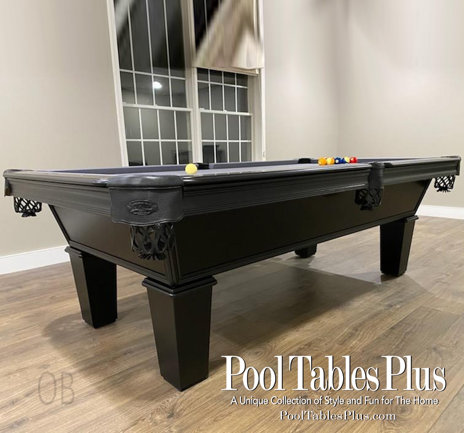 pool table and table
