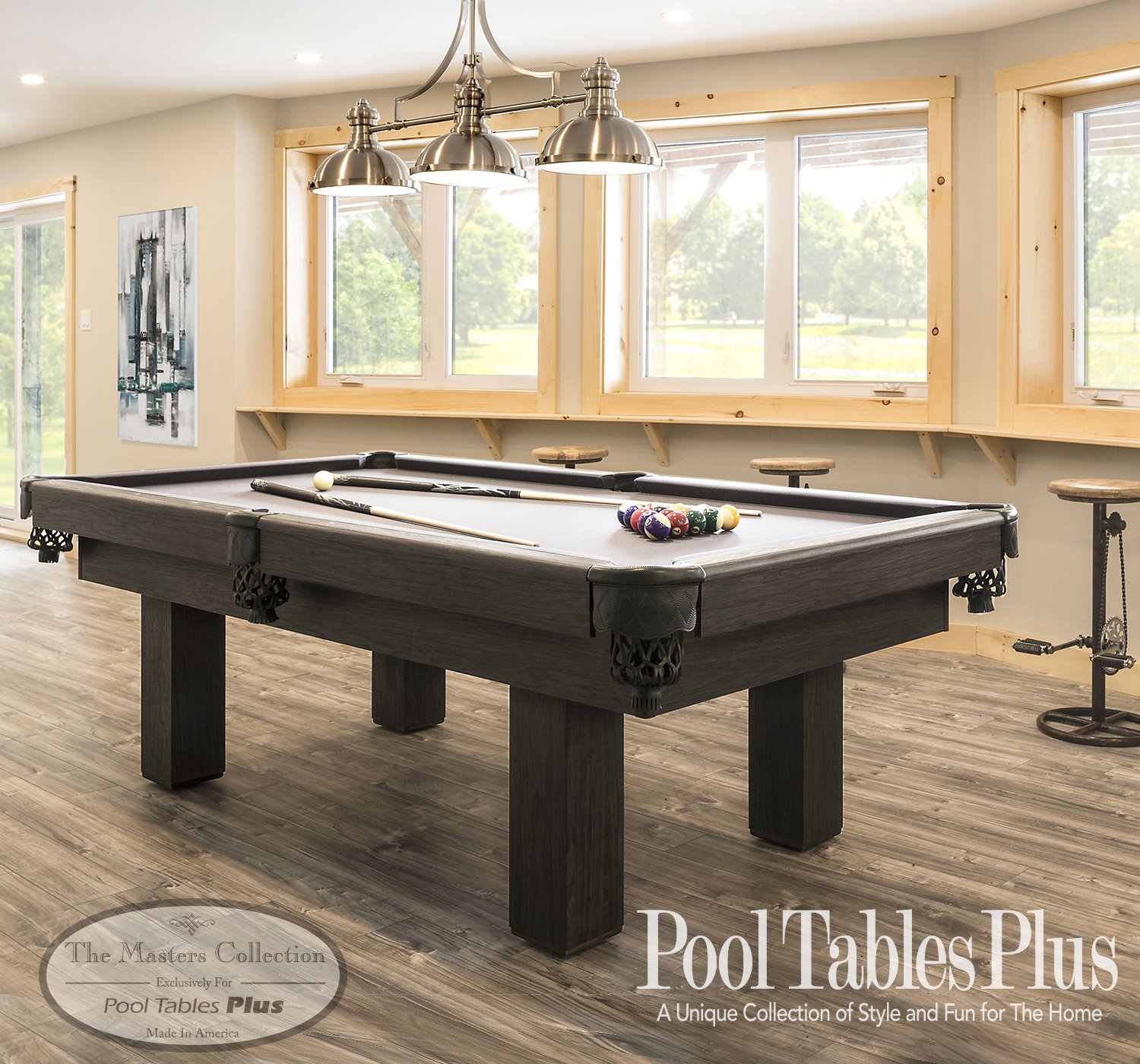 pool table at home